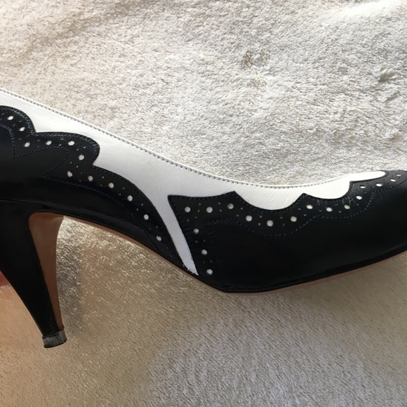 Vintage EVAN PICONE Spectator Heels Pumps 💜Host Pick💜 - Picture 11 of 16